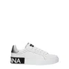 Dolce & Gabbana Portofino Low-top Sneakers In White