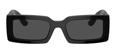 Pre-owned Dolce & Gabbana Dolce&gabbana Women's Sunglasses Black With Dark Grey In Gray