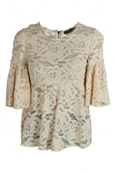 Dolce & Gabbana Dolce&gabbana Women Top In Yellow