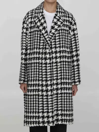 DOLCE & GABBANA DOLCE&GABBANA WOMEN WOOL BLEND COAT