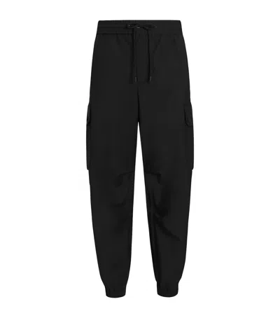 Dolce & Gabbana Dolce&gabbana Wool-blend Cargo Trousers In Black