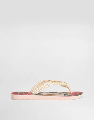 Dolce & Gabbana Dolce&gabbana X Havaianas Flip-flop Flowers