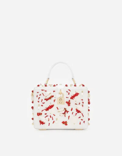 Dolce & Gabbana Dolce Box Handbag In ホワイト
