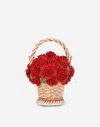 Dolce & Gabbana Dolce Box Basket Handbag In Multi