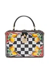 Dolce & Gabbana Dolce Box Top-handle Bag In White