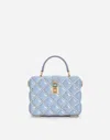 Dolce & Gabbana Dolce Box Handbag In Light Blue