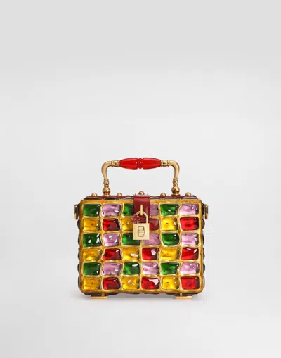 Dolce & Gabbana Dolce Box Handbag In Multicolor