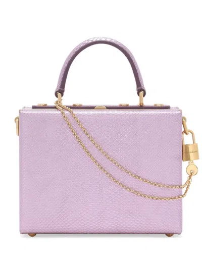 Dolce & Gabbana Dolce Box Handtasche In Rosa