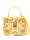 Dolce & Gabbana Dolce Box Handbag In Yellow