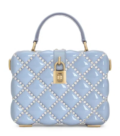 Dolce & Gabbana Dolce Box Top-handle Bag In Black