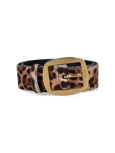 Dolce & Gabbana Dolce Calf Leather Belt For Women In Multicolour