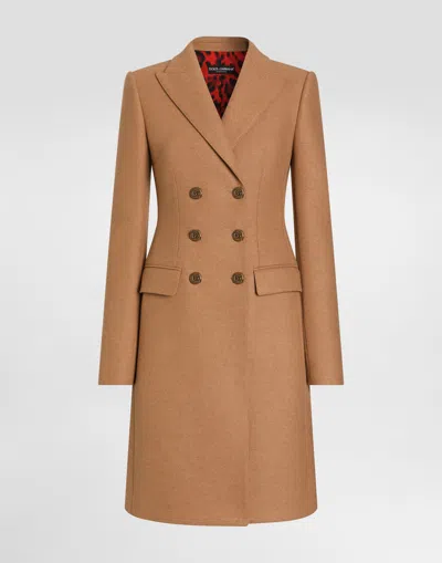 DOLCE & GABBANA DOLCE DOUBLE-BREASTED WOOL COAT