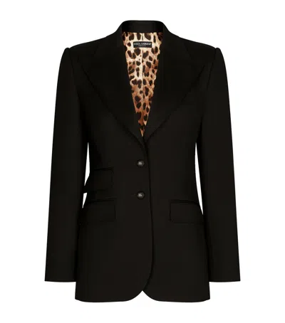 DOLCE & GABBANA DOLCE-FIT VIRGIN WOOL JACKET