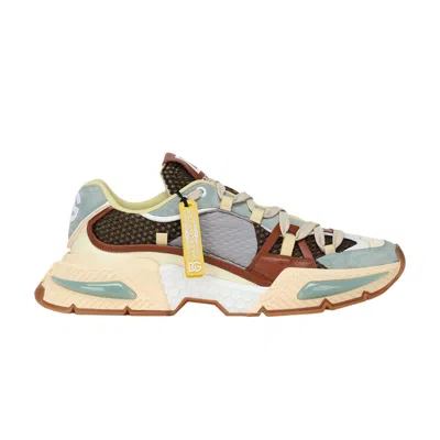 Pre-owned Dolce & Gabbana Air Master 'light Blue Yellow' | Multi-color | Men's Size 39