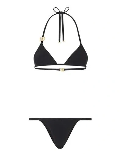 Dolce & Gabbana Bikini Woman Bikini Black Size 4 Polyamide