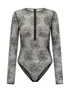 Dolce & Gabbana Body In Black Lace In Black
