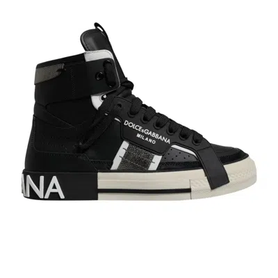 Pre-owned Dolce & Gabbana Custom 2.zero High 'black' | Men's Size 45