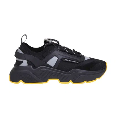 Pre-owned Dolce & Gabbana Daymaster 'black Yellow' | Men's Size 40