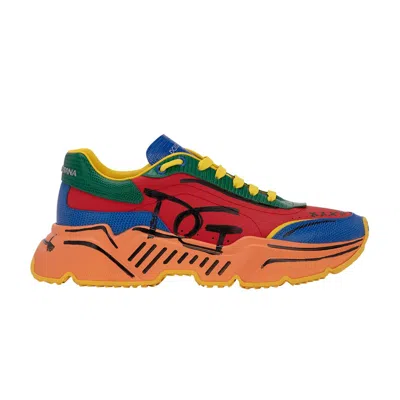Pre-owned Dolce & Gabbana Daymaster 'mixed Media Colorblock' | Multi-color | Men's Size 44