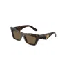 Dolce & Gabbana Cat-eye Tortoiseshell Sunglasses In Brown