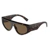 Dolce & Gabbana Sharped Rectangle-frame Sunglasses