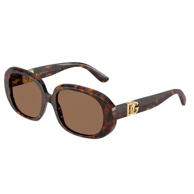 Dolce & Gabbana Dg4476 502/73 In Brown