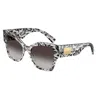 Dolce & Gabbana Dg4478 Lace Cat Eye Sunglasses In Multi