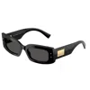 Dolce & Gabbana Black Frame Sunglasses In Black