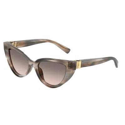 Dolce & Gabbana Dg4497 34493b In Brown