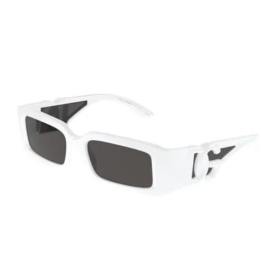 Dolce & Gabbana Re-edition Sunglasses In Dark Grey