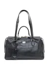 Dolce & Gabbana Calf Leather Shoulder Bag Vittoria Model In Black