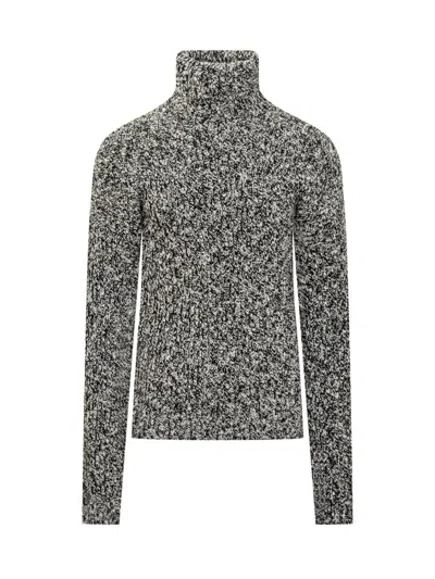 DOLCE & GABBANA DOLCE & GABBANA DOLCE & GABBANA MÉLANGE TURTLENECK SWEATER