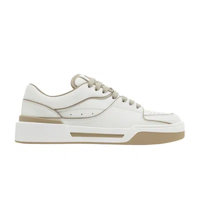 Pre-owned Dolce & Gabbana New Roma Low 'bianco Taupe' | White | Men's Size 46
