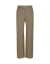 Dolce & Gabbana Tailored Stretch Twill Pants In Beige