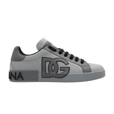 Pre-owned Dolce & Gabbana Portofino 'graphite Black' | Grey | Men's Size 43