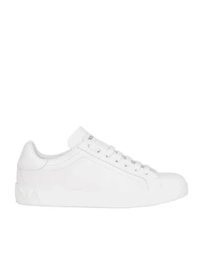 Dolce & Gabbana Dolce&gabbana Portofino White Low Trainer