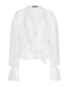 Dolce & Gabbana White Silk Shirt In White