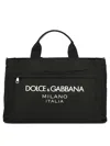 Dolce & Gabbana Dolce&gabbana Black Nylon Tote Bag Men