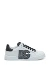 Dolce & Gabbana Portofino Light Strobel Sneakers In White
