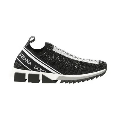 Pre-owned Dolce & Gabbana Sorrento Melt 'black Crystals' | Men's Size 43