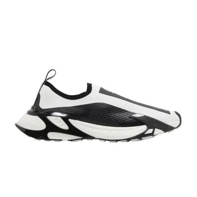 Pre-owned Dolce & Gabbana Stretch Mesh Fast Sneaker 'white Black' | Men's Size 39