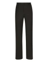 Dolce & Gabbana Tailored Pressed-crease Trousers In Black