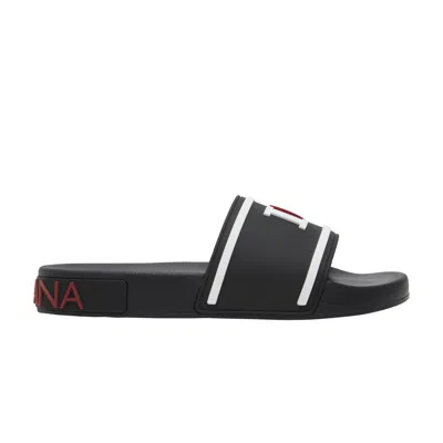 Pre-owned Dolce & Gabbana Wmns Slides 'black' | Women's Size 40