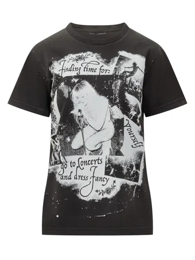 DOLCE & GABBANA DOLCE & GABBANA DOLCE & GABBANA WOMEN'S GRAPHIC T-SHIRT