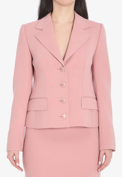 DOLCE & GABBANA SINGLE-BREASTED BLAZER