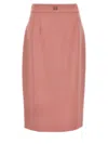 Dolce & Gabbana 'dolce' Skirt In Pink