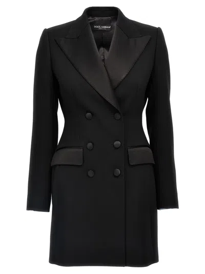 Dolce & Gabbana 'dolce' Tuxedo Blazer In Black