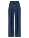 Dolce & Gabbana Straight Fit Trousers With 5 Pockets In Blue