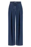 Dolce & Gabbana Straight Fit Trousers With 5 Pockets In Blue
