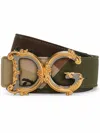 Dolce & Gabbana Belt With Buckle In 80995 Multicolor